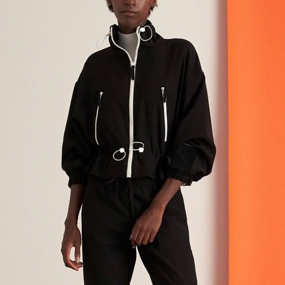 European Brand and Design Scuba Modern Zip Up Bomber Jacket - Large - Picture 3 of 8